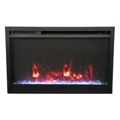 Amantii Traditional Xtraslim Built-in Electric Fireplace With WiFi -Top Tier Shop amantii amantii traditional xtraslim built in indoor electric fireplace with wifi 28299756175454