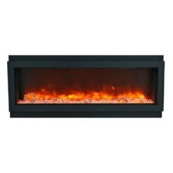 Amantii Panorama DEEP 72-Inch Built-in Indoor/Outdoor Electric Fireplace (BI-72-DEEP)