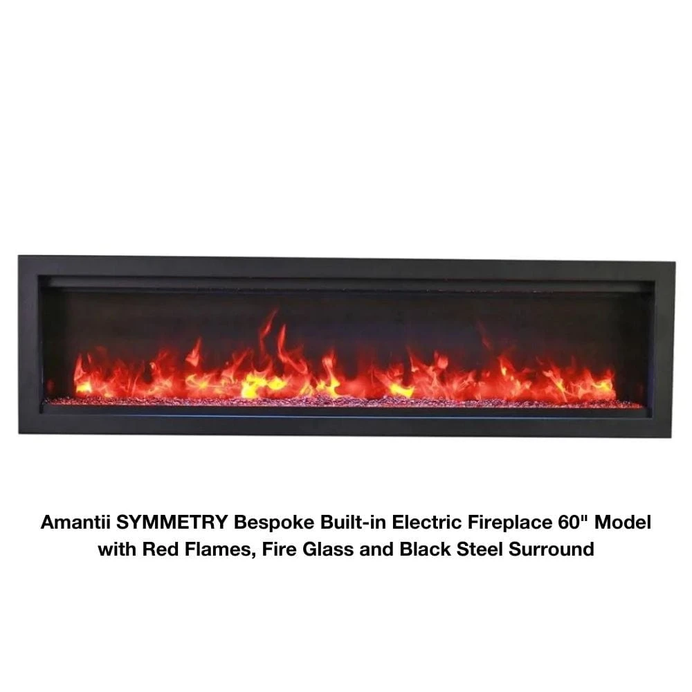 Amantii SYMMETRY Bespoke Built-In/Wall Mounted Electric Fireplace With WiFi And Sound 11 Amantii SYMMETRY Bespoke Built-In/Wall Mounted Electric Fireplace With WiFi And Sound - Image 11