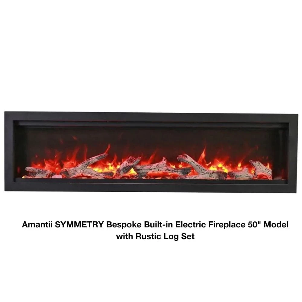 Amantii SYMMETRY Bespoke Built-In/Wall Mounted Electric Fireplace With WiFi And Sound 13 Amantii SYMMETRY Bespoke Built-In/Wall Mounted Electric Fireplace With WiFi And Sound - Image 13
