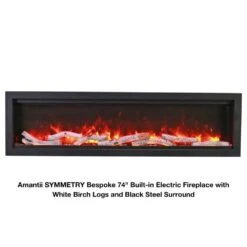 Amantii SYMMETRY Bespoke Built-In/Wall Mounted Electric Fireplace With WiFi And Sound 32 Amantii SYMMETRY Bespoke Built-In/Wall Mounted Electric Fireplace With WiFi And Sound -Top Tier Shop amantii symmetry bespoke built in electric fireplace with wifi and sound 29135717597278