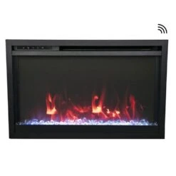 Amantii Traditional Xtraslim Built-in Electric Fireplace With WiFi