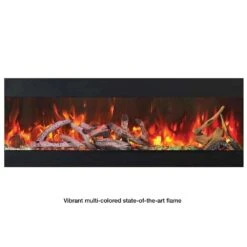 Amantii TRU-VIEW Cube 20-Inch 3-Sided Smart Electric Fireplace (CUBE-2025WM) -Top Tier Shop amantii tru view cube 20 inch 3 sided electric fireplace cube 2025wm cube 2025wm 182849000066 28850945261662