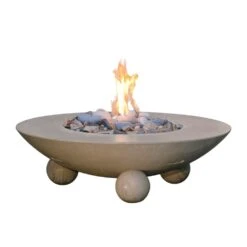 American Fyre Designs Versailles 54-Inch Round Gas Fire Pit Table