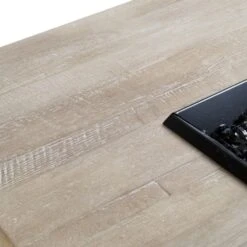 American Fyre Designs Contempo 52-Inch "Reclaimed Wood" Rectangular LP Fire Pit Table -Top Tier Shop american fyre designs contempo 52 inch reclaimed wood rectangular lp fire pit table 28862449418334