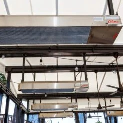 Calcana High Output Commercial And Marine Grade Stainless Steel Gas Patio Heater -Top Tier Shop calcana high output stainless steel gas patio heater 29270573056094