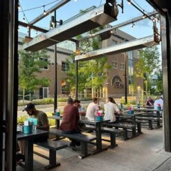 Calcana High Output Commercial And Marine Grade Stainless Steel Gas Patio Heater -Top Tier Shop calcana high output stainless steel gas patio heater 29836080218206