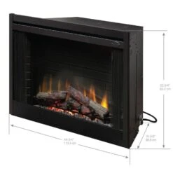 Dimplex 45-Inch Deluxe Built-in Electric Firebox, UL Listed (BF45DXP) -Top Tier Shop dimplex 45 inch deluxe built in electric firebox ul listed bf45dxp bf45dxp 781052052390 30081527021662
