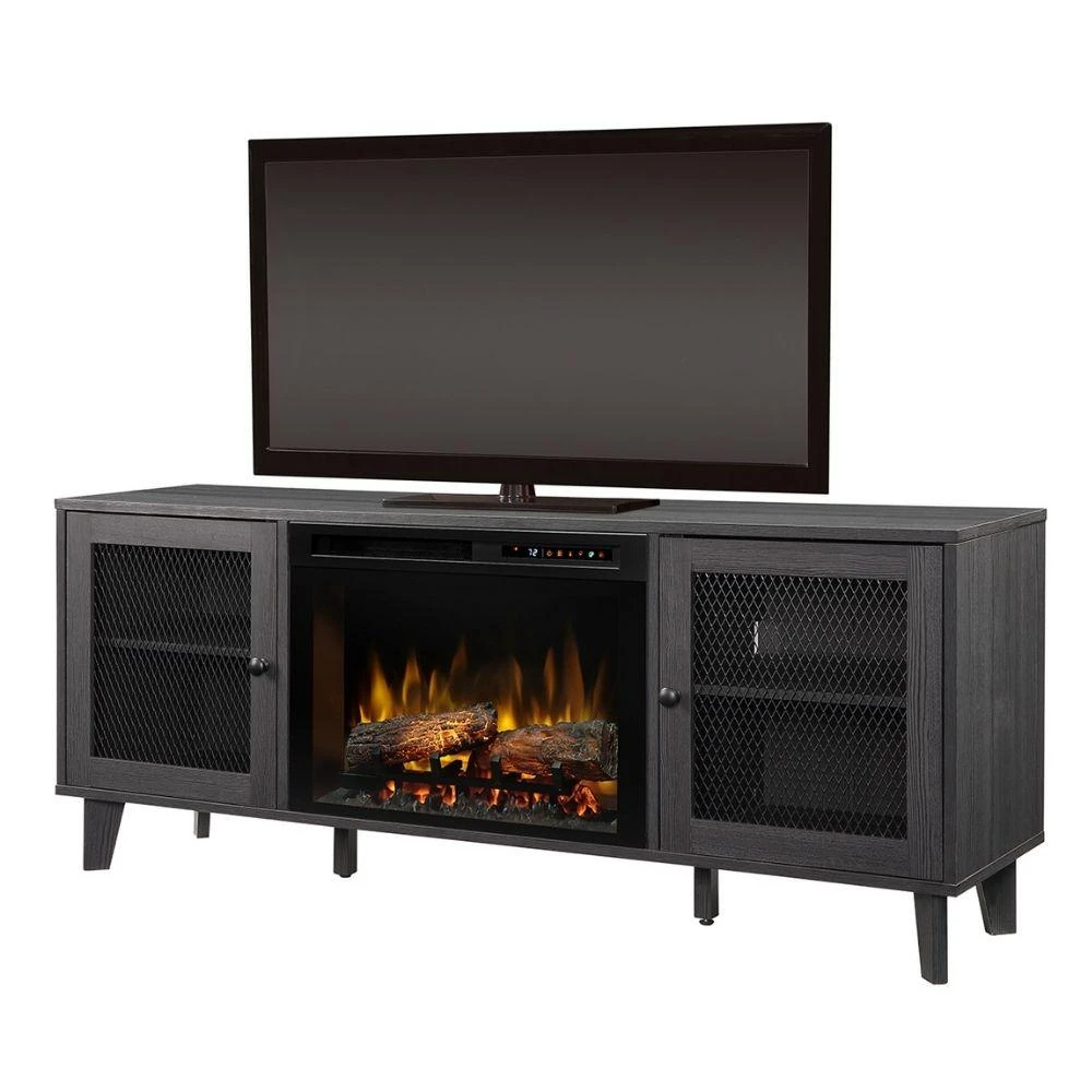 Dimplex Dean Media Console With Electric Fireplace For 75-Inch TV (GDS26L8-1909WI) 3 Dimplex Dean Media Console With Electric Fireplace For 75-Inch TV (GDS26L8-1909WI) - Image 3