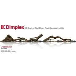 Dimplex Driftwood And River Rock Accessory Kit For Dimplex Linear Fireplaces 31 Dimplex Driftwood And River Rock Accessory Kit For Dimplex Linear Fireplaces -Top Tier Shop dimplex dimplex driftwood and river rock accessory kit for dimplex linear fireplaces for blf34 and blf3451 fireplaces 28333462323294