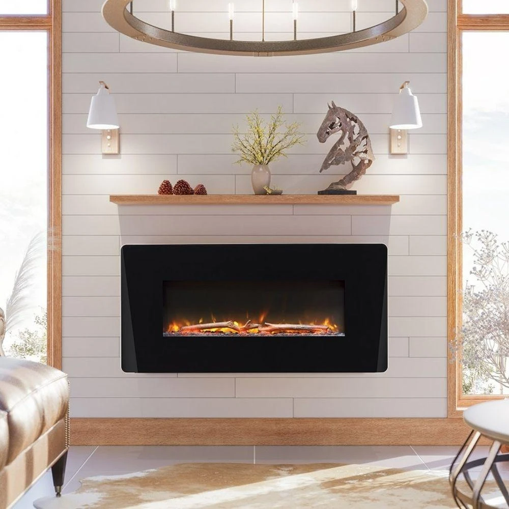 Dimplex Winslow Curved Wall Mounted/Tabletop Electric Fireplace 2 Dimplex Winslow Curved Wall Mounted/Tabletop Electric Fireplace - Image 2