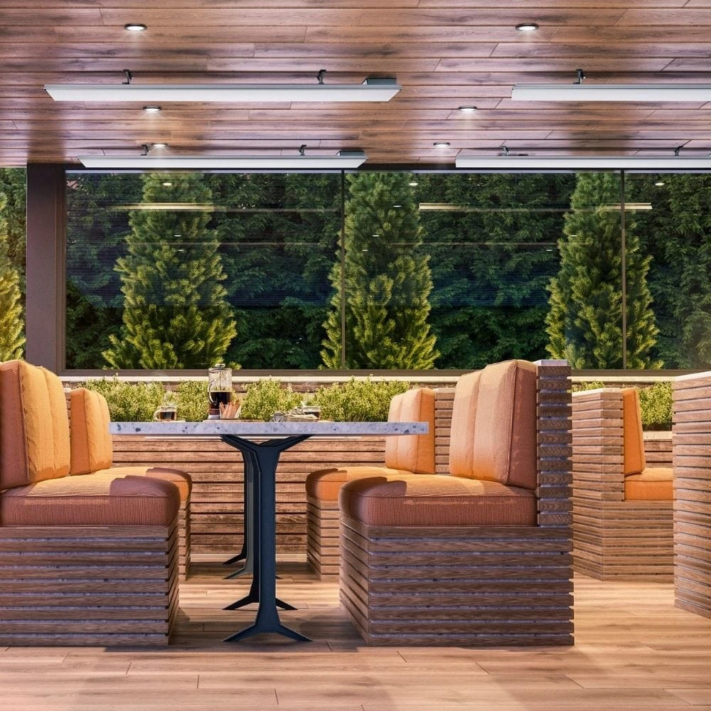 Dimplex DLW Series 70-Inch 3200W 240V Long Wave Infrared Electric Heater 2 Dimplex DLW Series 70-Inch 3200W 240V Long Wave Infrared Electric Heater - Image 2