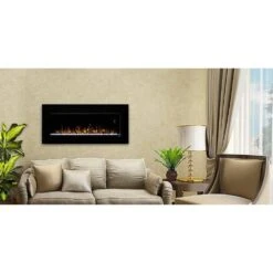 Dimplex Nicole 43-Inch Wall Mounted Electric Fireplace - Black Glass (DWF3651B) -Top Tier Shop dimplex nicole 43 inch wall mounted electric fireplace black glass dwf3651b dwf3651b 781052099975 29671132921950