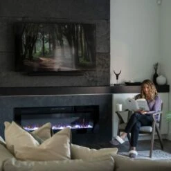 Dimplex Sierra Wall Mounted/Tabletop Electric Fireplace -Top Tier Shop dimplex sierra wall mounted tabletop electric fireplace 30095515680862