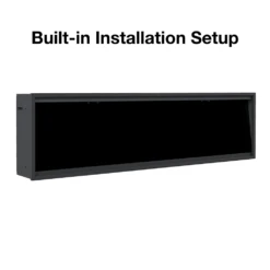 Dynasty Allegro 58-Inch To 82-Inch Flush Mount Smart Electric Fireplace -Top Tier Shop dynasty allegro 58 inch to 82 inch built in linear smart electric fireplace 30289602707550