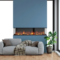 Dynasty Melody 3-Sided Smart Electric Fireplace -Top Tier Shop dynasty melody 64 inch 3 sided smart electric fireplace dy bts60 dy bts60 29666941468766