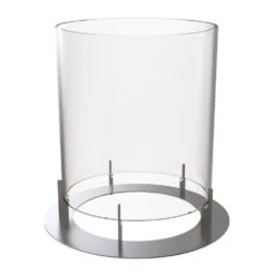 EcoSmart Fire Loft Fire Screen For Round Ethanol Burners