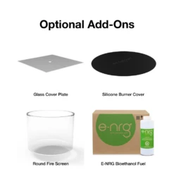 EcoSmart Fire Mojito 40-Inch Square Fire Pit Table -Top Tier Shop ecosmart fire mojito 40 inch square fire pit table 30011583529054