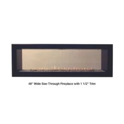 Empire Boulevard 48-Inch Linear Vent-Free See-Through Gas Fireplace -Top Tier Shop empire boulevard 48 inch linear vent free see through gas fireplace 28773453693022