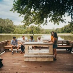 Empire Carol Rose See-Thru Vent-Free Outdoor Linear Gas Fireplace -Top Tier Shop empire empire carol rose see thru vent free outdoor linear gas fireplace 14512324345950