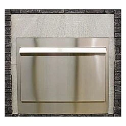 Empire Carol Rose Stainless Steel Weather Door For Premium Outdoor Fireplace