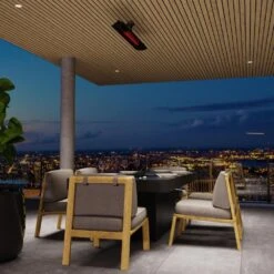 Heatscope Pure 41-Inch Dual Element 3000W 240V Infrared Electric Heater With WiFi -Top Tier Shop heatscope heatscope pure 41 dual element 3000w 240v infrared electric heater 28161353285726