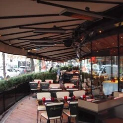 Heatscope Spot 26-Inch Dual Element 1600W 120V Infrared Electric Heater -Top Tier Shop heatscope heatscope spot 26 dual element 1600w 120v infrared electric heater 14405695242334