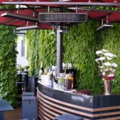 Heatscope Spot 26-Inch Dual Element 1600W 120V Infrared Electric Heater -Top Tier Shop heatscope heatscope spot 26 dual element 1600w 120v infrared electric heater 14405695307870