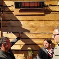 Heatscope Spot 35-Inch Dual Element 2800W 240V Infrared Electric Heater -Top Tier Shop heatscope heatscope spot 35 dual element 2800w 240v infrared electric heater 28359002587230