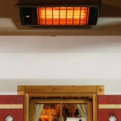 Heatscope Spot 35-Inch Dual Element 2800W 240V Infrared Electric Heater -Top Tier Shop heatscope heatscope spot 35 dual element 2800w 240v infrared electric heater 28359012909150