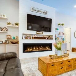 Huntington Fireplaces Sparkling Series Built-In/Wall Mounted Electric Fireplace -Top Tier Shop huntington fireplaces sparkling series built in wall mounted electric fireplace 29575252148318