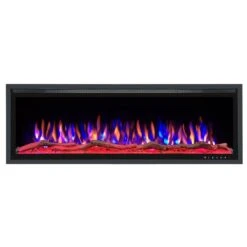 Huntington Fireplaces Sparkling Series Built-In/Wall Mounted Electric Fireplace -Top Tier Shop huntington fireplaces sparkling series built in wall mounted electric fireplace 29575252672606