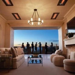 Infratech CD Series 39-Inch 4000W/5000W Dual Element Marine Grade Electric Heater -Top Tier Shop infratech cd series 39 4000w 5000w dual element marine grade electric heater 29752409915486