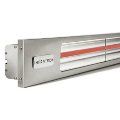 Infratech SL Series 42-Inch Single Element 2400W Infrared Electric Heater -Top Tier Shop infratech infratech sl series 42 single element 2400w infrared electric heater silver 13336161747038