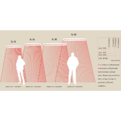 Infratech SL Series 63" Single Element 3000W Infrared Electric Heater -Top Tier Shop infratech infratech sl series 63 single element 3000w infrared electric heater 13336147820638