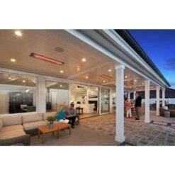 Infratech WD Series 39-Inch Dual Element 4000W Flush Mounted Infrared Electric Heater -Top Tier Shop infratech infratech wd series 39 dual element 4000w flush mounted infrared electric heater 13315500933214