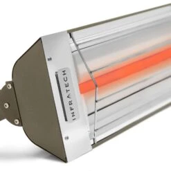 Infratech W Series 61-Inch Single Element 3000W Flush Mounted Infrared Electric Heater -Top Tier Shop infratech w series 61 single element 3000w flush mounted infrared electric heater bronze 240 v w3024br 696447318411 28787243810910