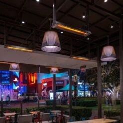 Infratech WD Series 39-Inch Dual Element 5000W Flush Mounted Marine Grade Electric Heater -Top Tier Shop infratech wd series 39 dual element 5000w flush mounted marine grade electric heater 29759885049950