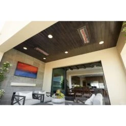 Infratech WD Series 61-Inch Dual Element 6000W Flush Mounted Marine Grade Electric Heater -Top Tier Shop infratech wd series 61 inch dual element 6000w flush mounted marine grade electric heater 29754131546206