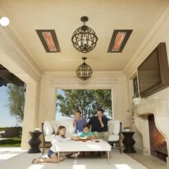 Infratech WD Series 61-Inch Dual Element 6000W Flush Mounted Marine Grade Electric Heater -Top Tier Shop infratech wd series 61 inch dual element 6000w flush mounted marine grade electric heater 29754131710046