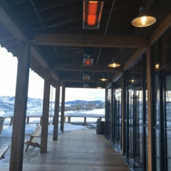 IR Energy Habanero M20 33" Wall/Ceiling Mounted Natural Gas Patio Heater -Top Tier Shop ir energy habanero m20 33 wall ceiling mounted gas patio heater 28598833447006