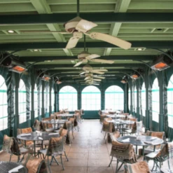 IR Energy Habanero M20 33" Wall/Ceiling Mounted Natural Gas Patio Heater -Top Tier Shop ir energy habanero m20 33 wall ceiling mounted gas patio heater 28602636140638