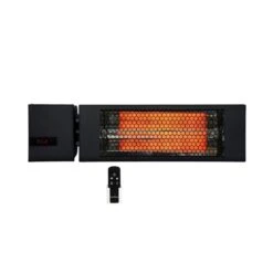 King Electric SmartWave 24-Inch 1500 Watt Infrared Radiant Patio Heater With Remote -Top Tier Shop king electric smartwave 24 inch 1500 watt infrared radiant patio heater with remote 30016863010910