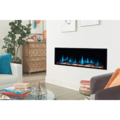 Litedeer Homes Latitude Built-in Smart Electric Fireplace With 1-Inch Trim - Real Flame Effect -Top Tier Shop litedeer homes latitude built in smart electric fireplace with 1 inch trim 4 sizes 28853108768862