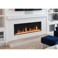 Litedeer Homes Latitude Built-in Smart Electric Fireplace With 1-Inch Trim - Real Flame Effect -Top Tier Shop litedeer homes latitude built in smart electric fireplace with 1 inch trim 4 sizes 47 wide zef45x 628678918801 28853108605022
