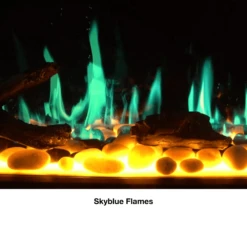 Litedeer Homes LiteStar Smart Built-In Electric Fireplace Insert With Real Flame Effect -Top Tier Shop litedeer homes litestar smart built in electric fireplace insert 29355684593758