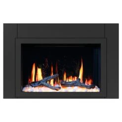 Litedeer Homes LiteStar Smart Built-In Electric Fireplace Insert With Real Flame Effect -Top Tier Shop litedeer homes litestar smart built in electric fireplace insert 38 insert zef38vc 29355706974302