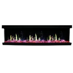 Litedeer Homes WarmCastle 3-Sided Smart Electric Fireplace - Real Flame Effect -Top Tier Shop litedeer homes warmcastle 3 sided smart electric fireplace pre order 29929561981022