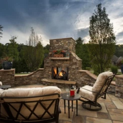 Majestic Courtyard Vent-Free Outdoor Natural Gas Fireplace -Top Tier Shop majestic majestic courtyard vent free outdoor natural gas fireplace sizes 36 and 42 36 wide stainless steel 28353736999006