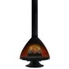 Malm Zircon 34-Inch Freestanding Electric Fireplace